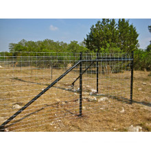 Clôture de champ de bétail galvanisée de haute de 1.2m / barrière de mouton / barrière de grillage d&#39;animal pour le bétail